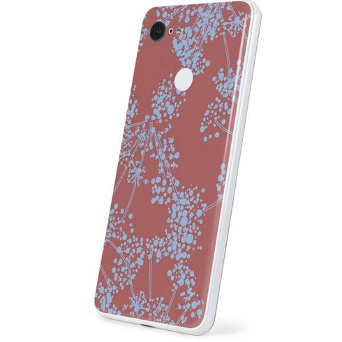 Airy Blue Floral Google Pixel 3 Skin